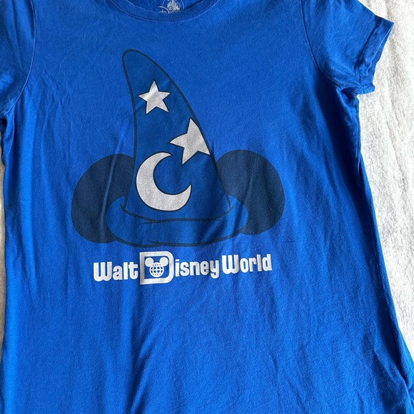 DISNEY WALT DISNEY WORLD MICKEY HAT SHORT SLEEVE T-SHIRT SZ LARGE - Picture 3 of 7